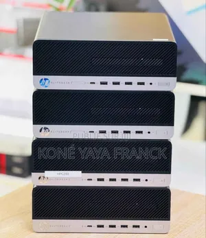 Photo - New Ordinateur De Bureau HP EliteDesk 705 G3 8GB AMD A10 SSD 256GB