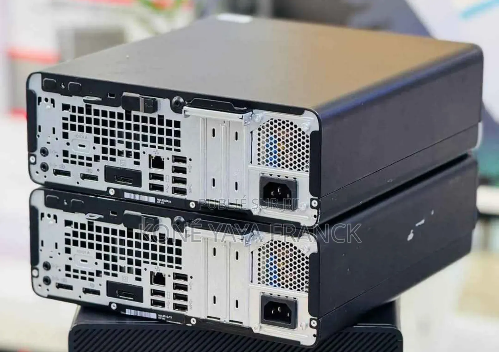 New Ordinateur De Bureau HP EliteDesk 705 G3 8GB AMD A10 SSD 256GB