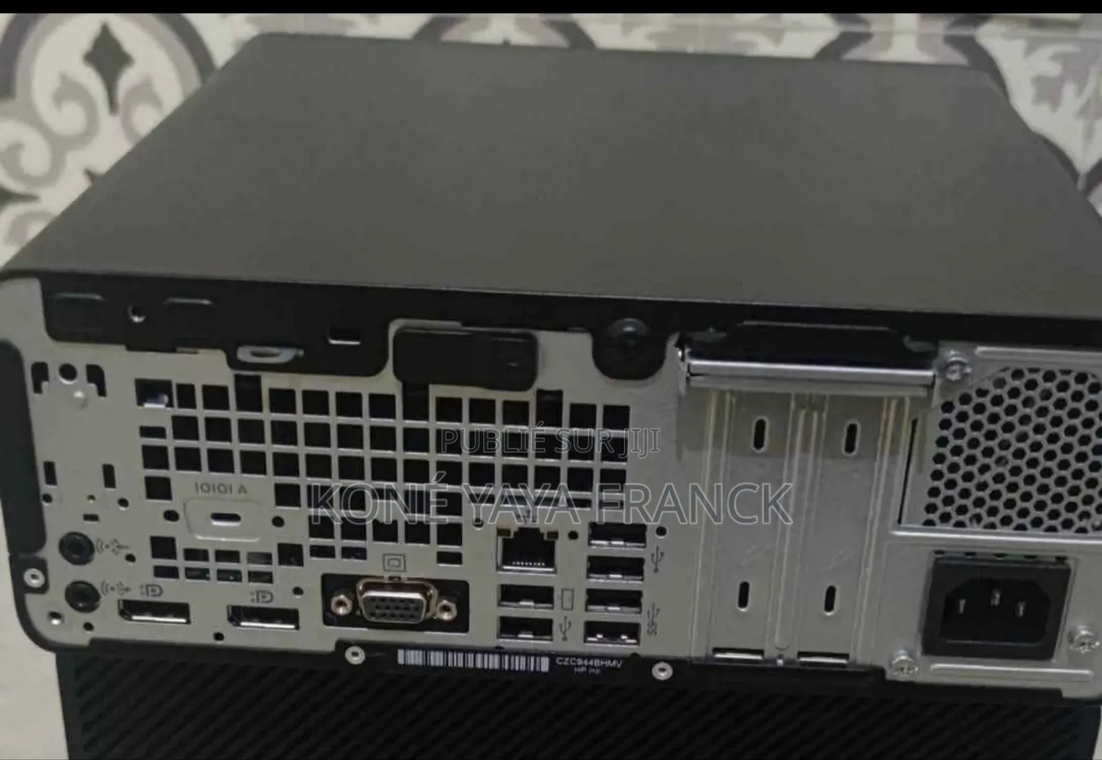 New Ordinateur De Bureau HP EliteDesk 705 G3 8GB AMD A10 SSD 256GB