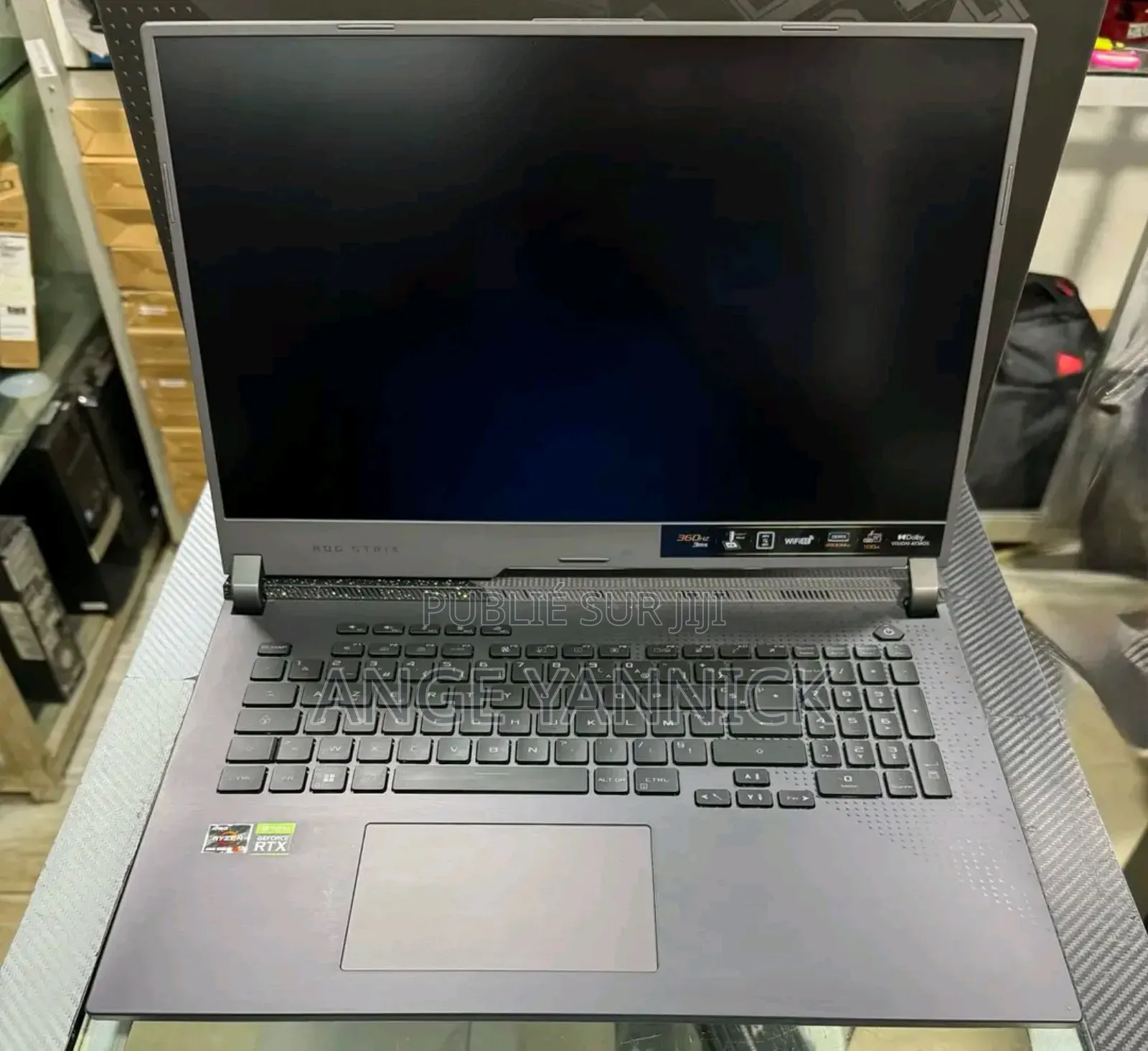 New Ordinateur portable Asus ROG Strix GL503 32GB AMD Ryzen 7 SSD 1T