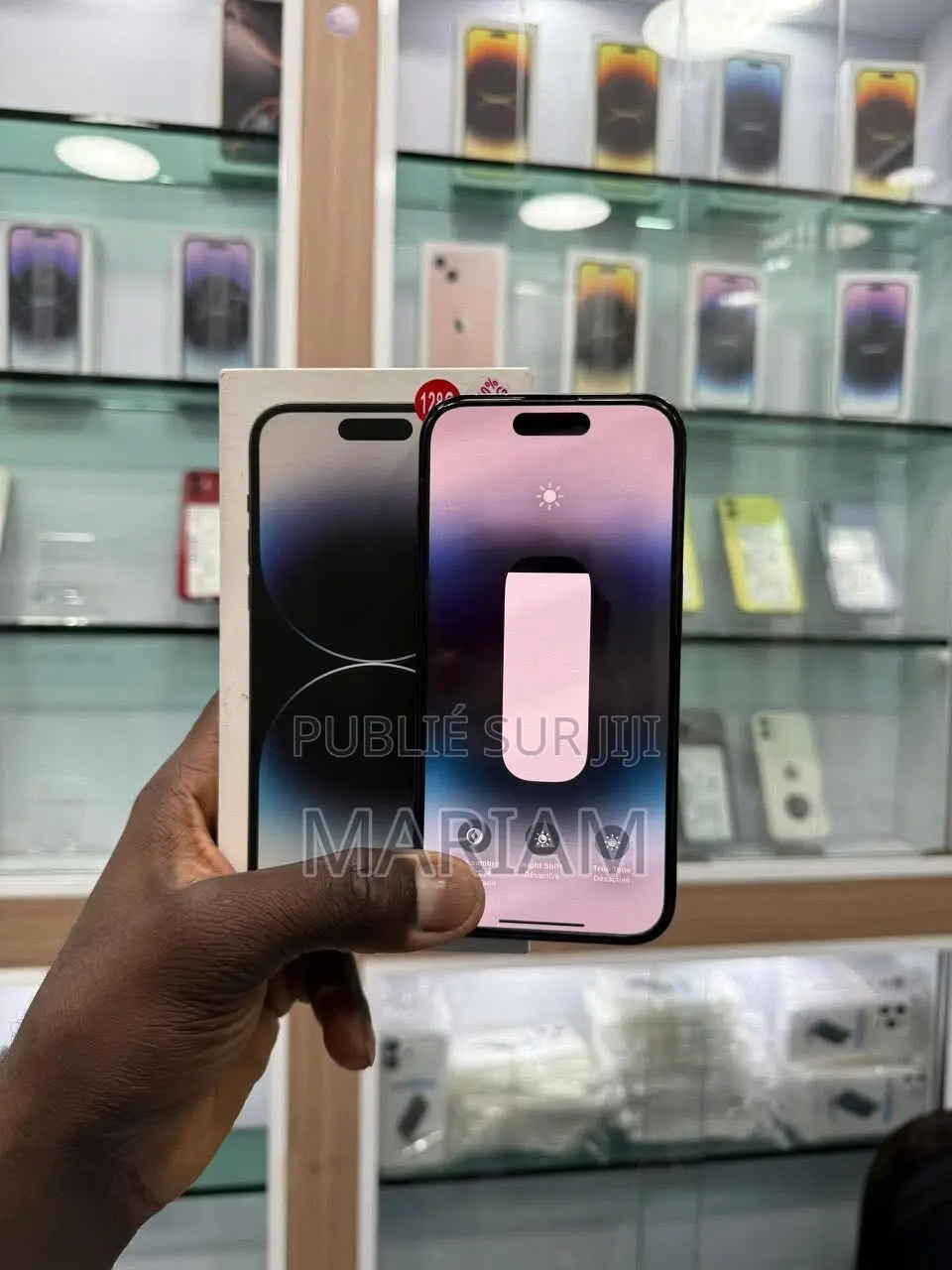 New Pomme iPhone 14 Pro 128 GB Noir