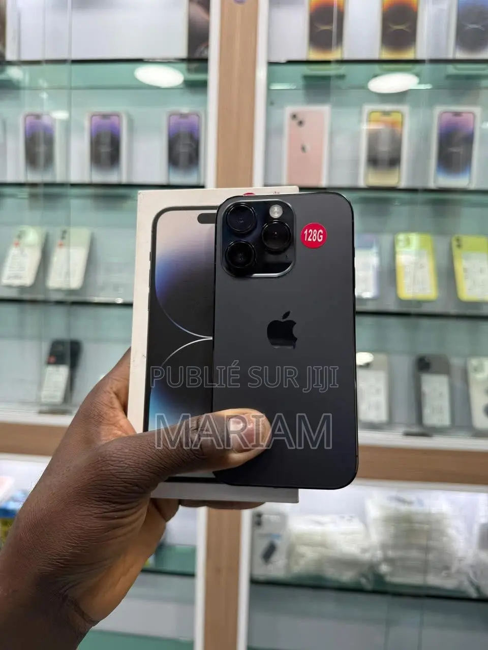 New Pomme iPhone 14 Pro 128 GB Noir