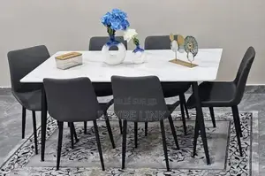 Table De Salon De 6 Chaises. Livraison Gratuite