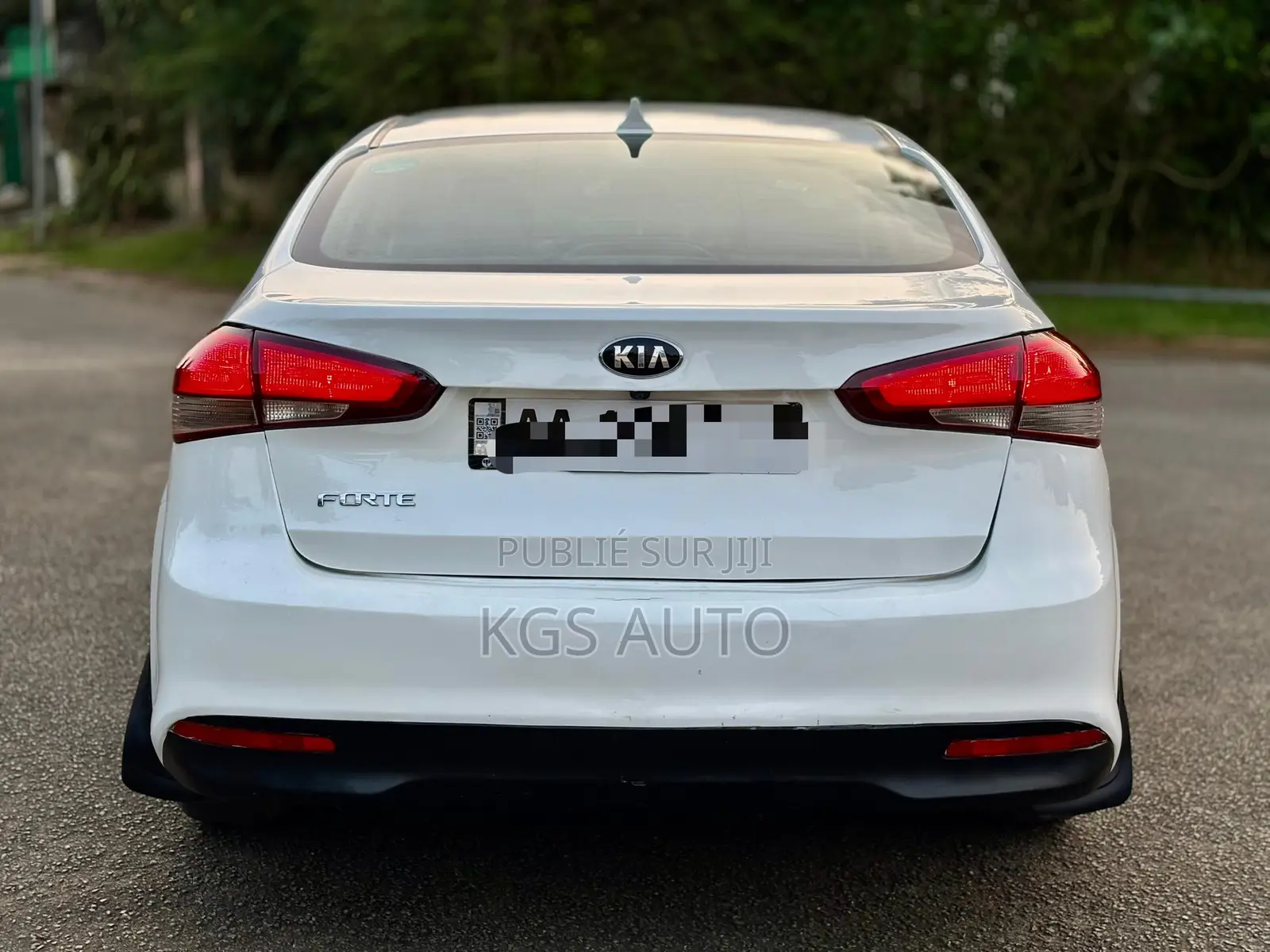 Kia Forte S Sedan 2018 Blanc