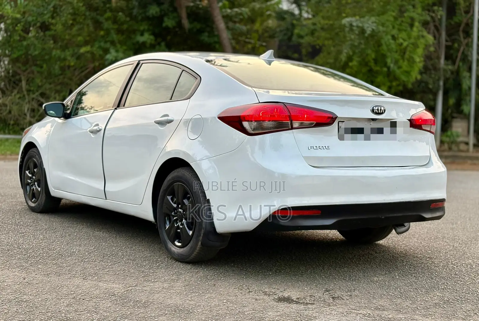 Kia Forte S Sedan 2018 Blanc
