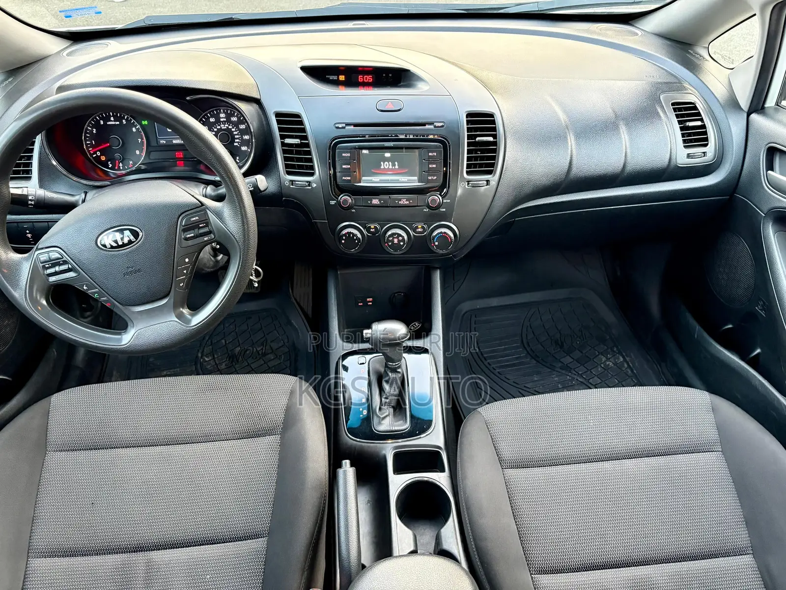 Kia Forte S Sedan 2018 Blanc