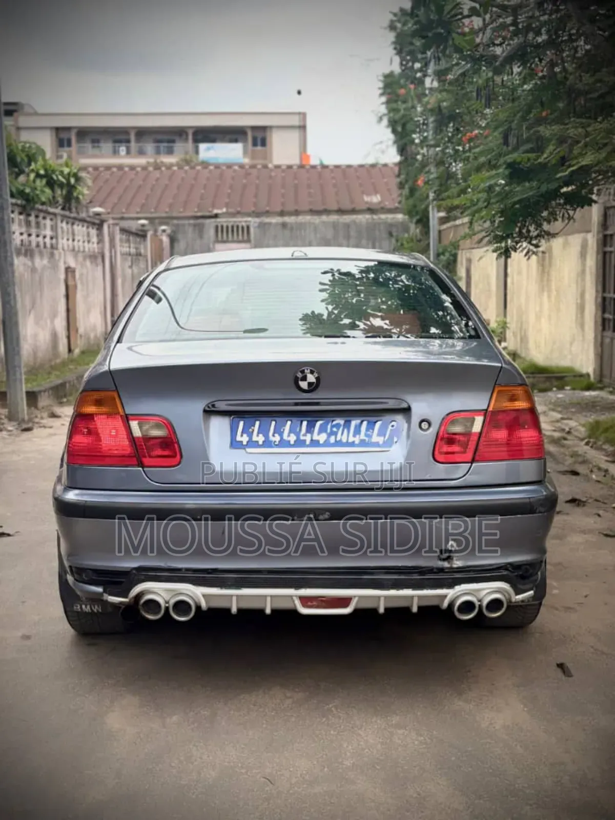 BMW 3 Series 316i RWD 2005 Gris