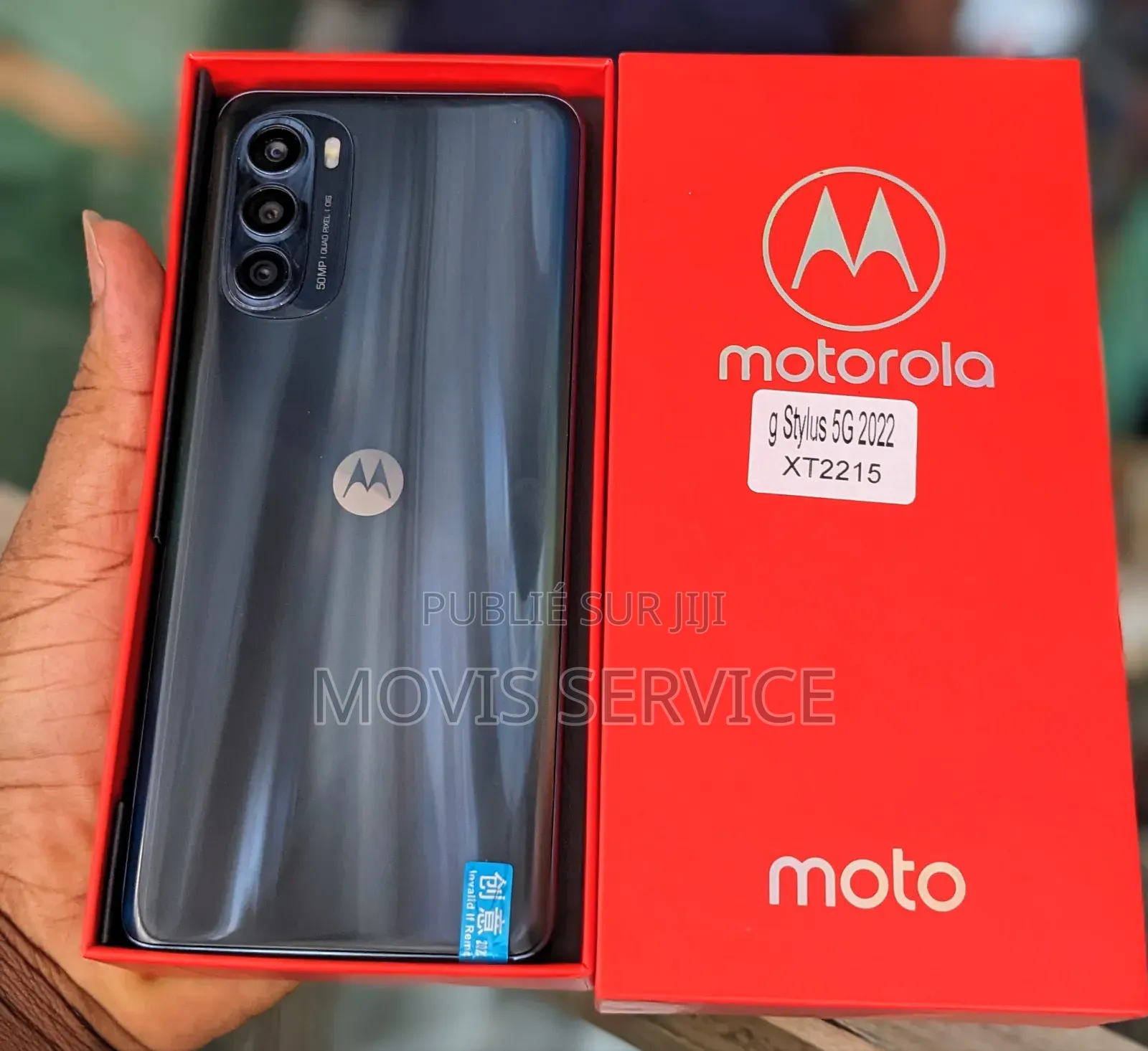 New Motorola Moto G Stylus (2022) 128 GB Gris