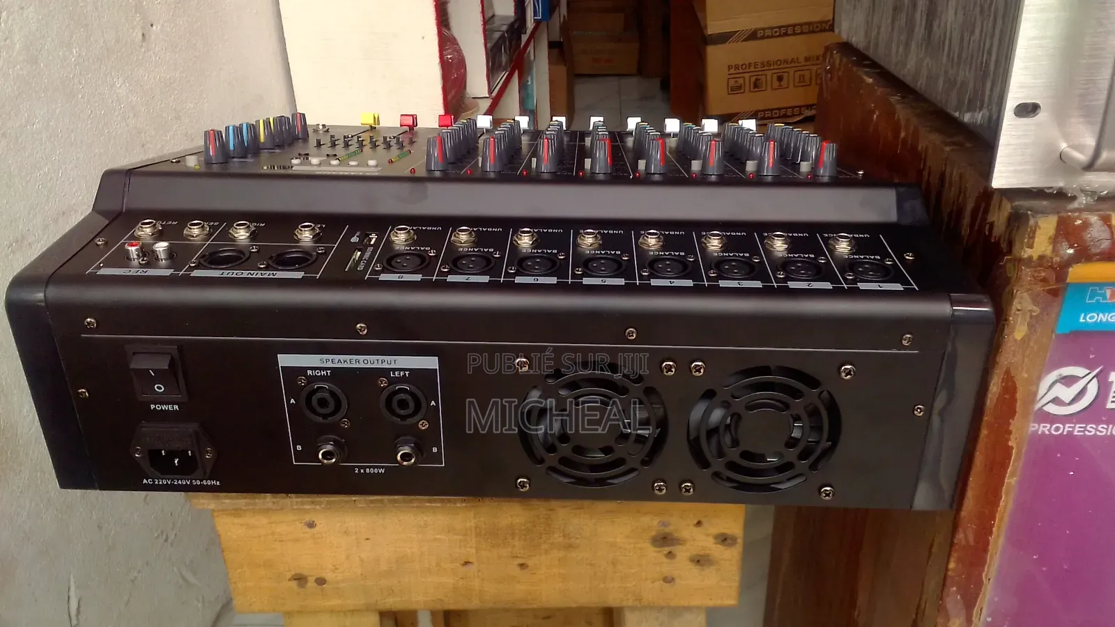 Professionnel Amplificatuermixage 8 Pixs