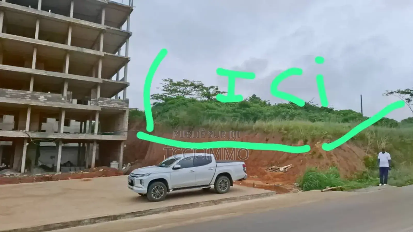 En Vente Terrain Commercial Route Anan