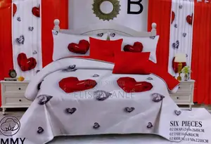 2 Draps House + 2 Rideaux +2 Taies Oreiller