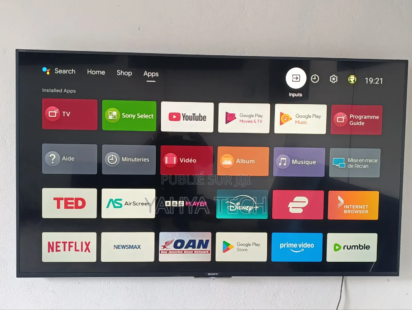 Tv Sony 65pouces Kd-65x8509c Tv Led À Rétroéclairage Led Et Direct