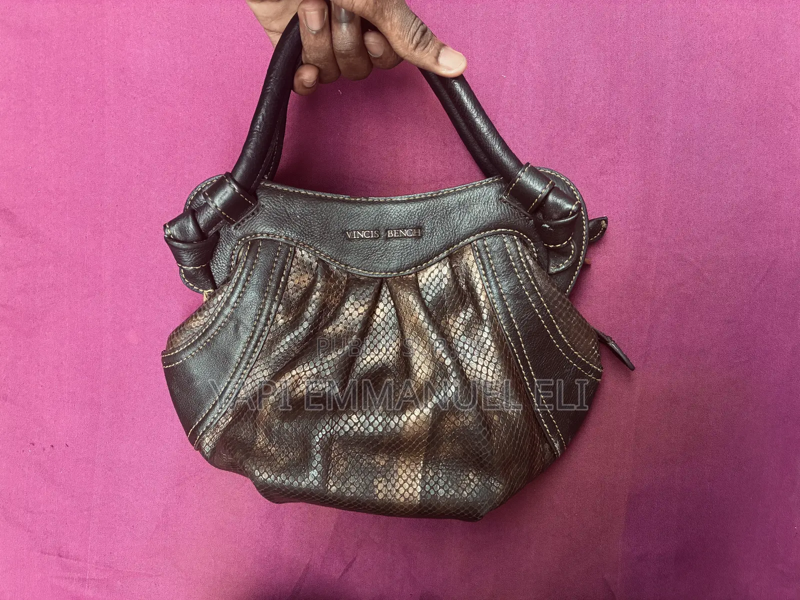 Sac À Main en Cuir Vintage - Vincis Bench