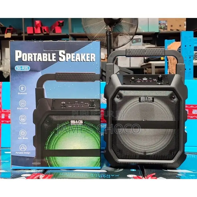 Enceinte Bluetooth Sg-R35/ Haut-Parleur Radio Multifonction Usb