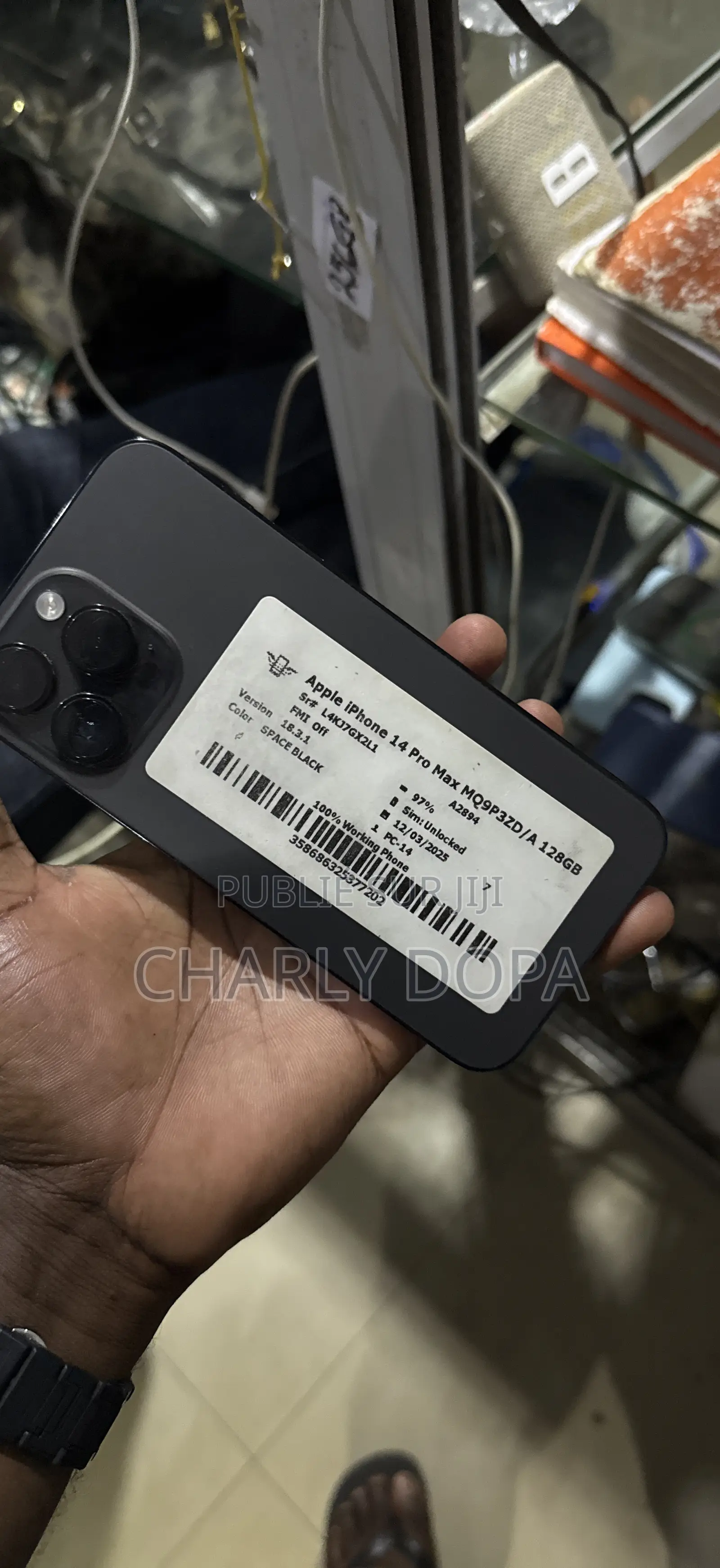 Apple iPhone 14 Pro Max 128 GB Black