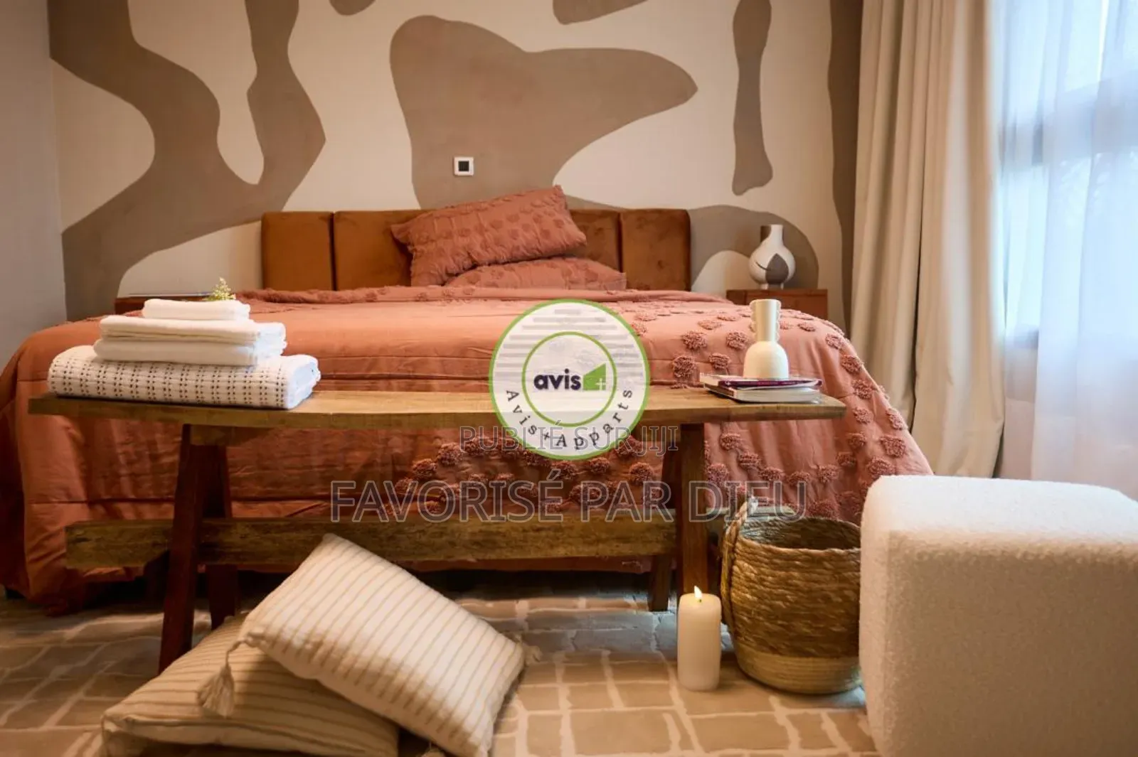 Furnished 1chbre Appartement dans Cocody à Louer