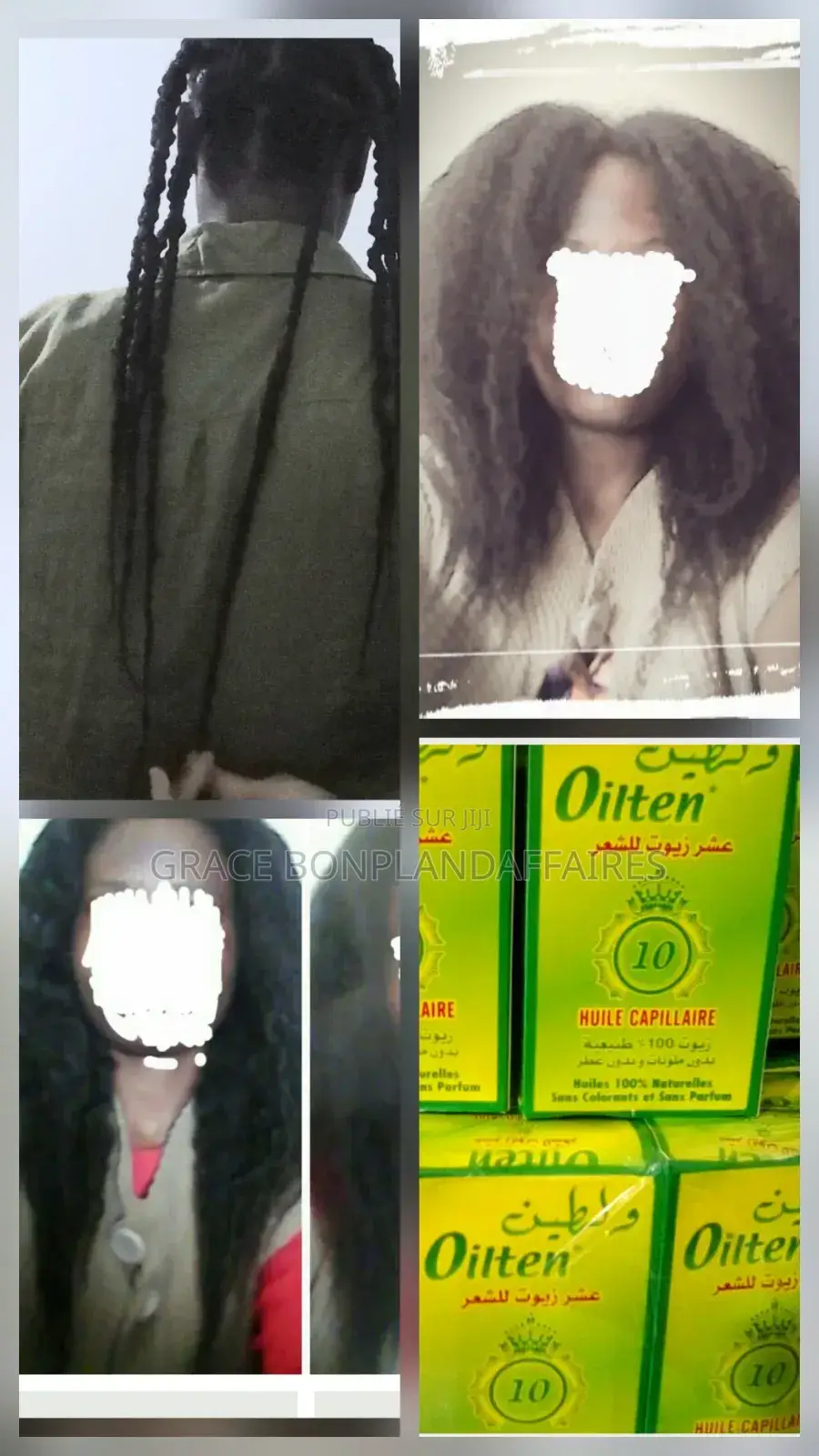 Huile Capillaire Oilten (10huiles)