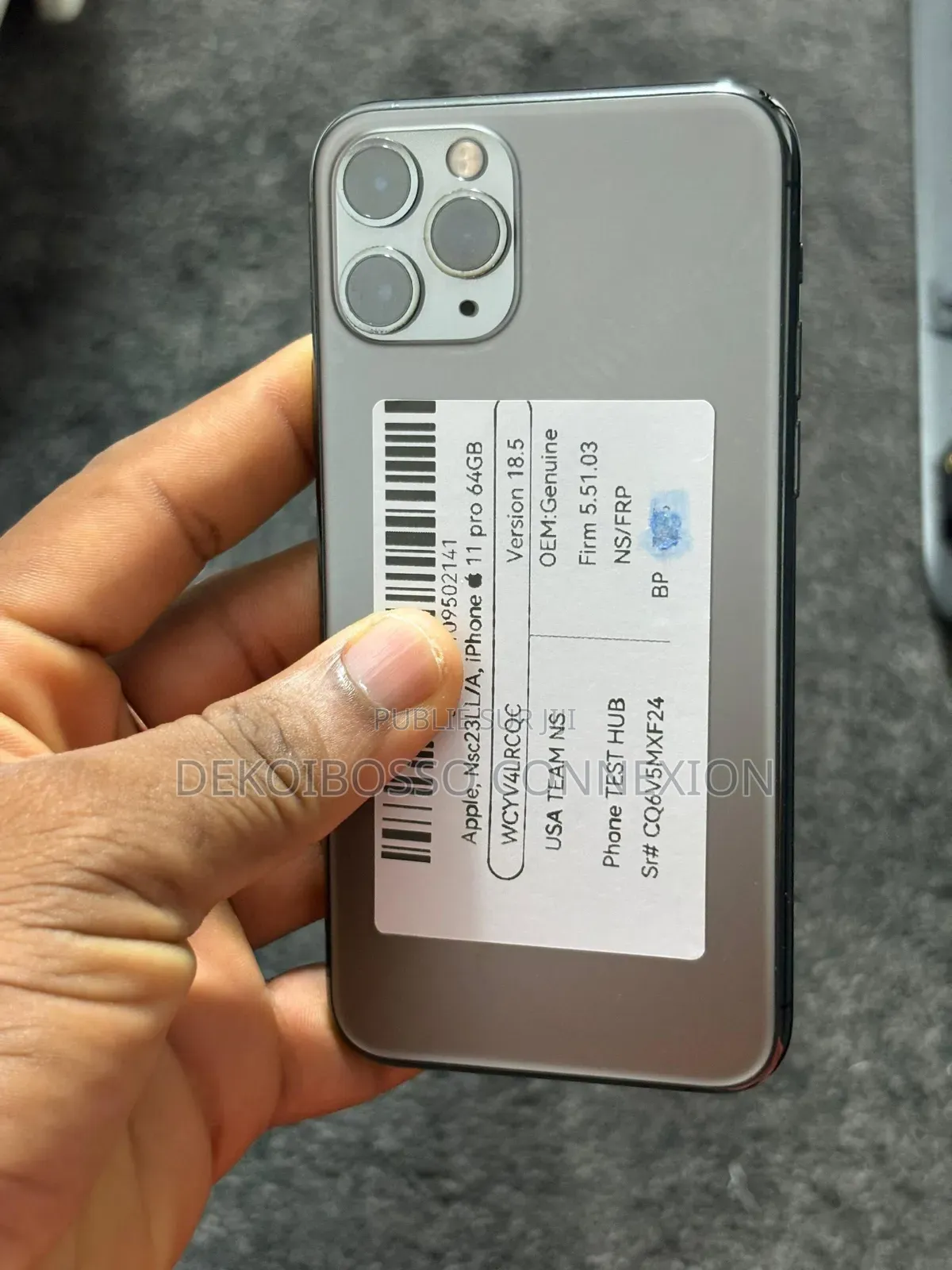 Apple iPhone 11 Pro 64 GB Gris