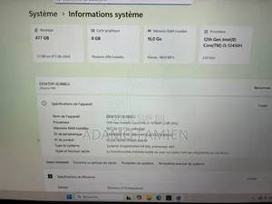 Ordinateur Portable Medion 16GB Intel Core I5 SSD 512GB