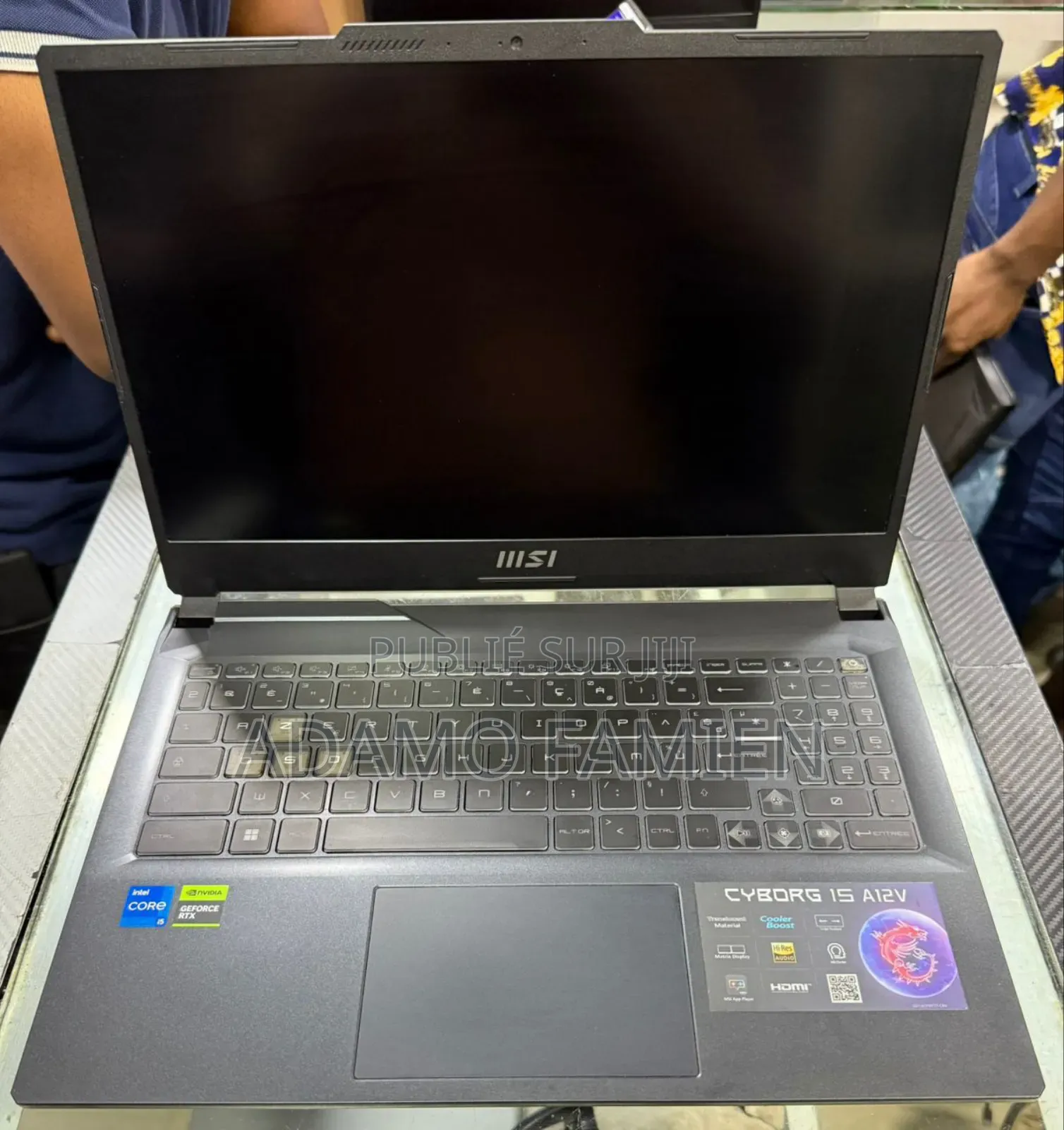 New Ordinateur Portable MSI Cyborg 15 16GB Intel Core I5 SSD 512GB