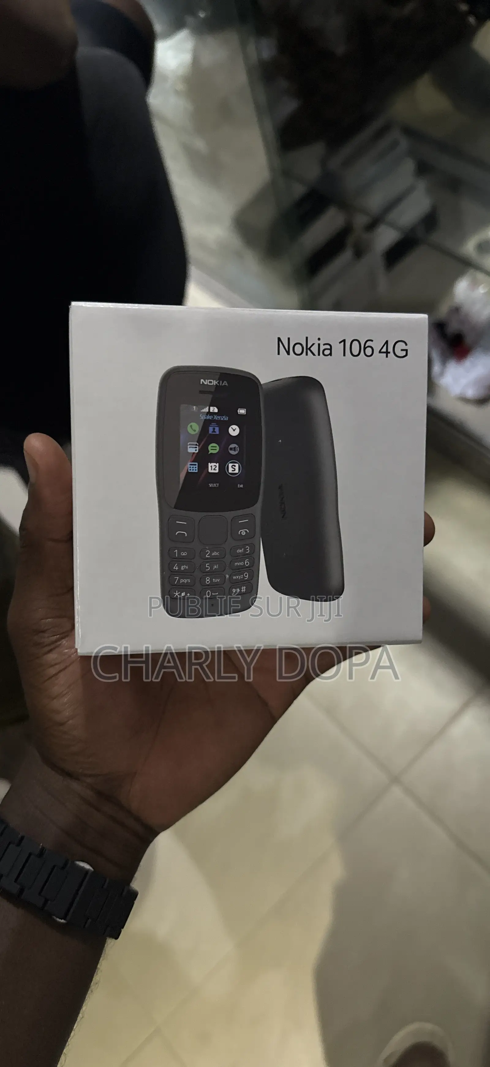 New Nokia 106 Black