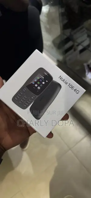 New Nokia 106 Black