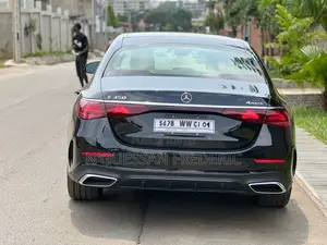 New Mercedes-Benz E350 2025 Black