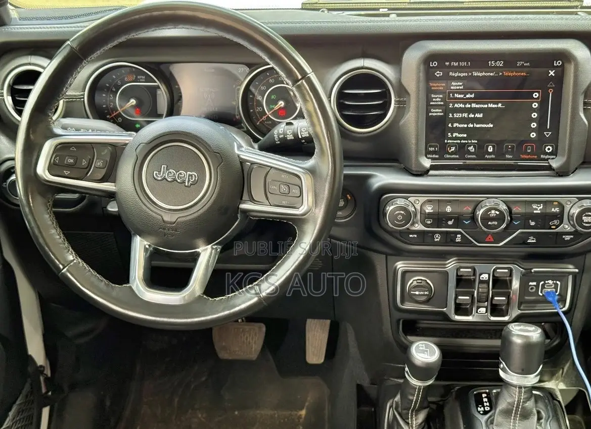 Jeep Wrangler Sahara 4 Door 4x4 2023 Blanc