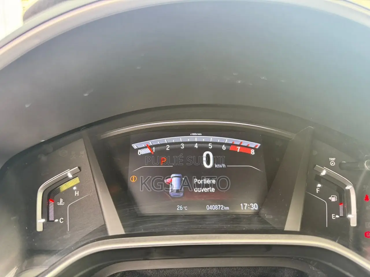 Honda CR-V EX AWD 2020 Blanc