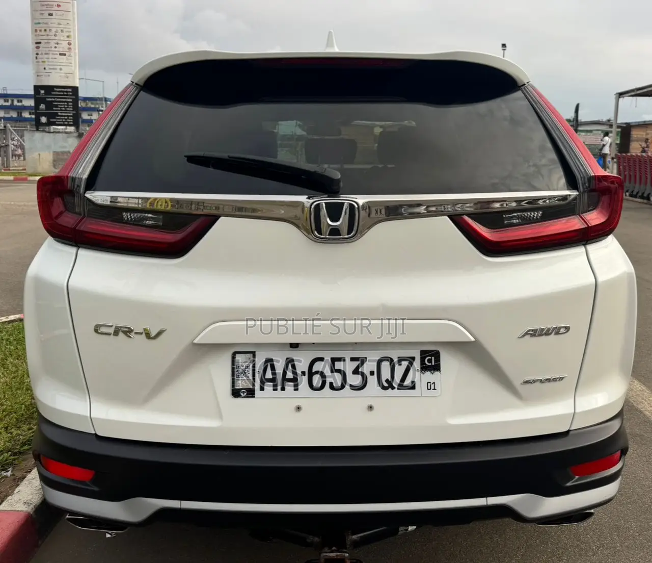 Honda CR-V EX AWD 2020 Blanc