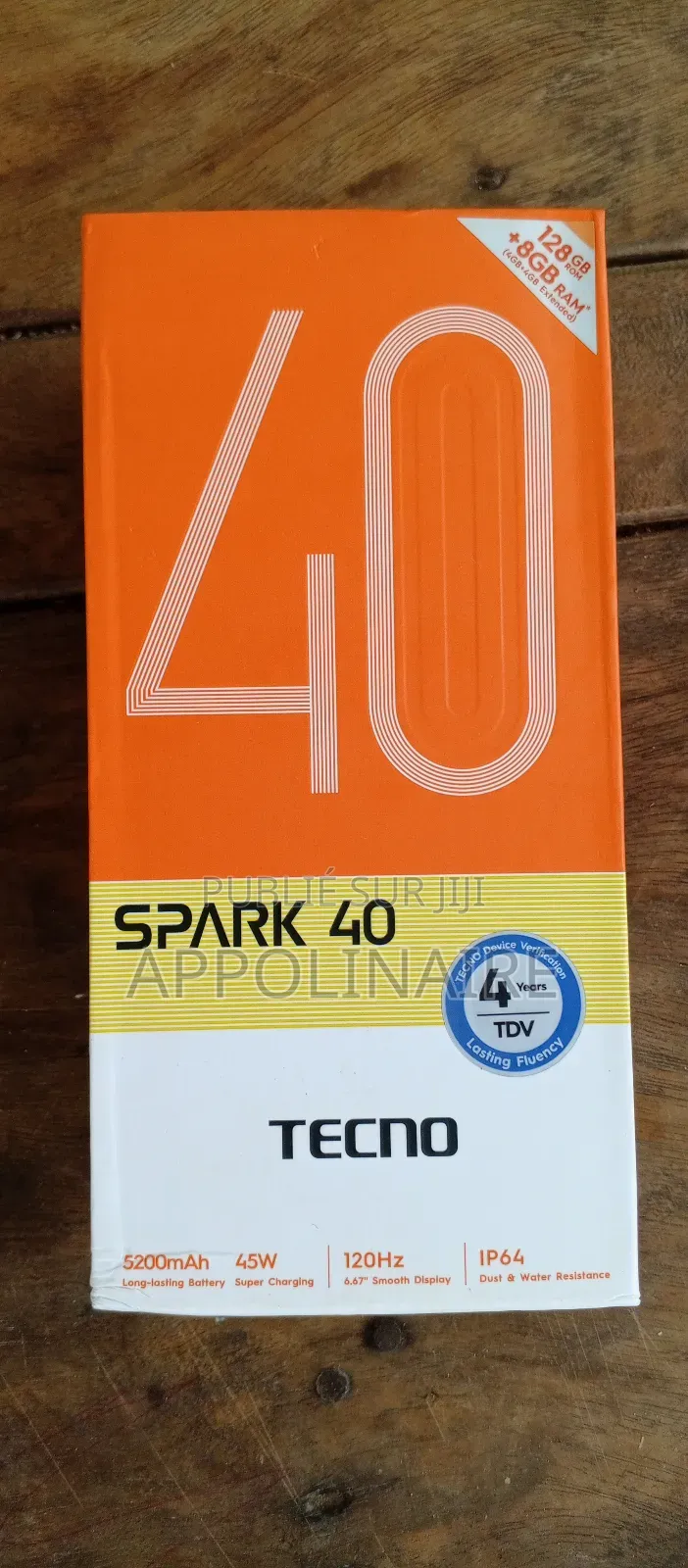 New Tecno Spark 40 128 GB Gris