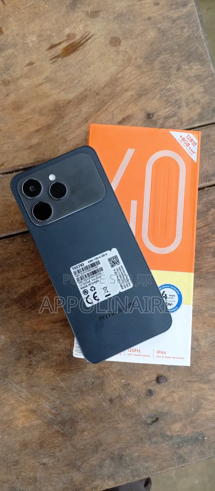 New Tecno Spark 40 128 GB Gris