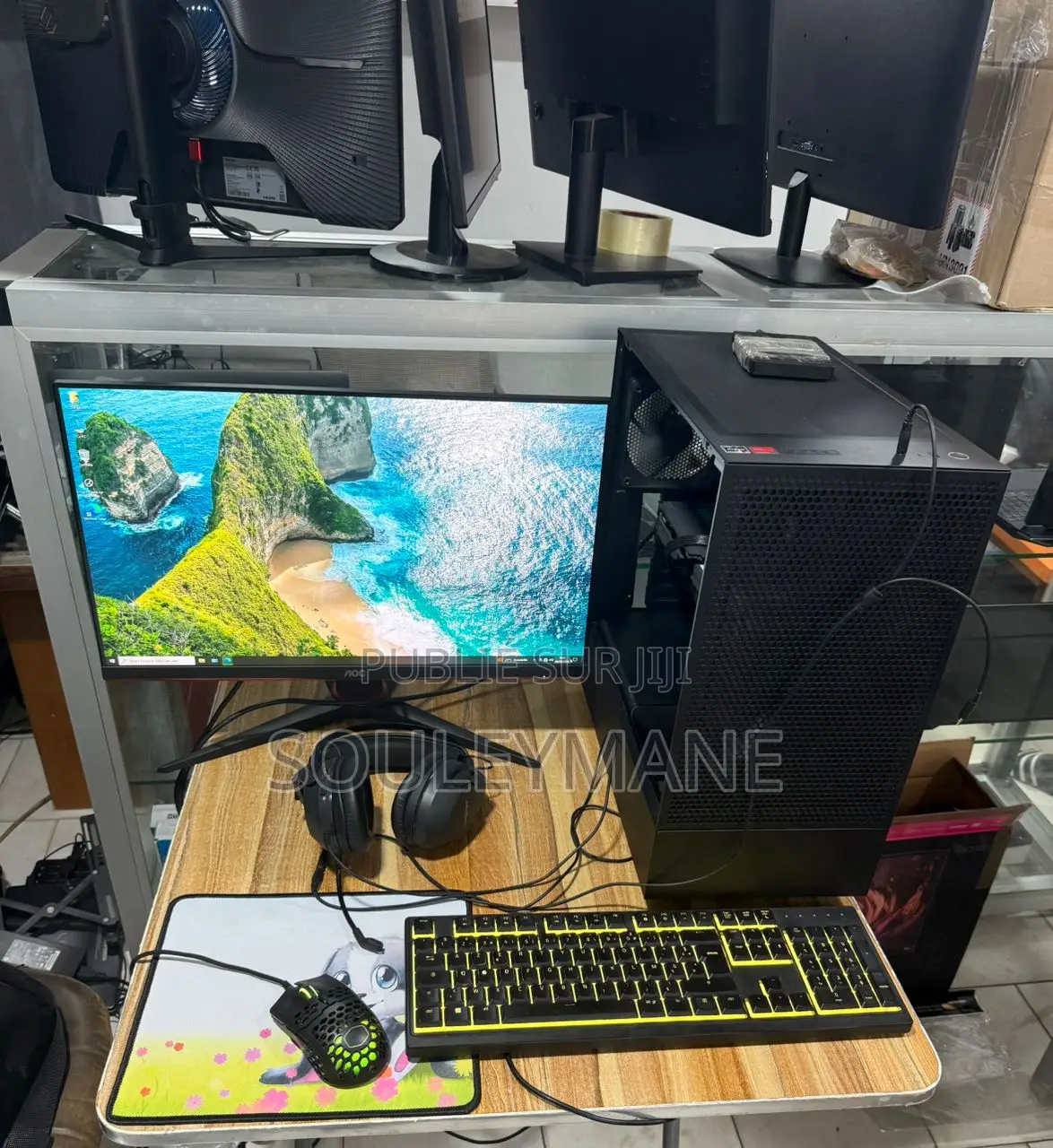 New Ordinateur De Bureau Asus 16GB AMD Ryzen 5 SSD 1T