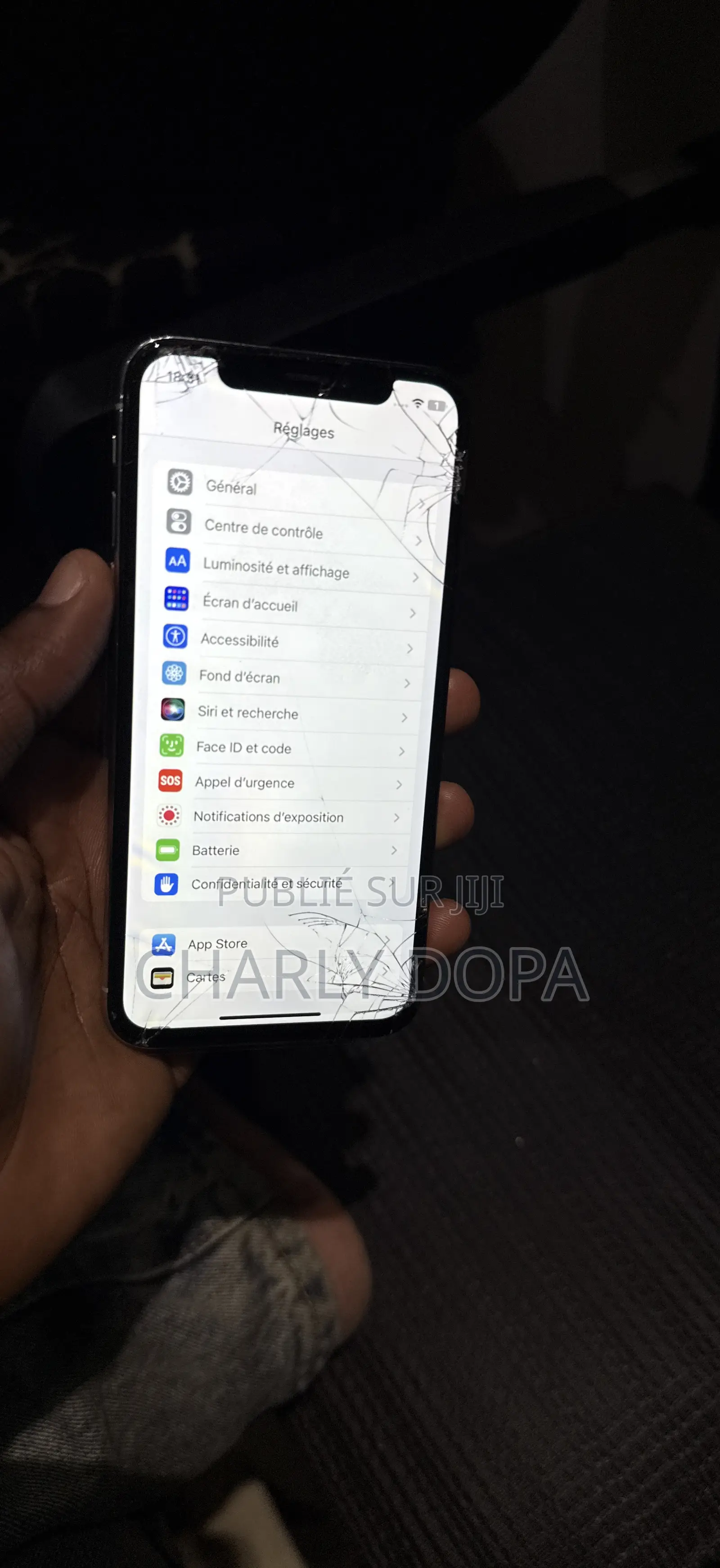 Apple iPhone X 64 GB Blanc