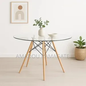 Photo - Table Ronde Style Scandinave