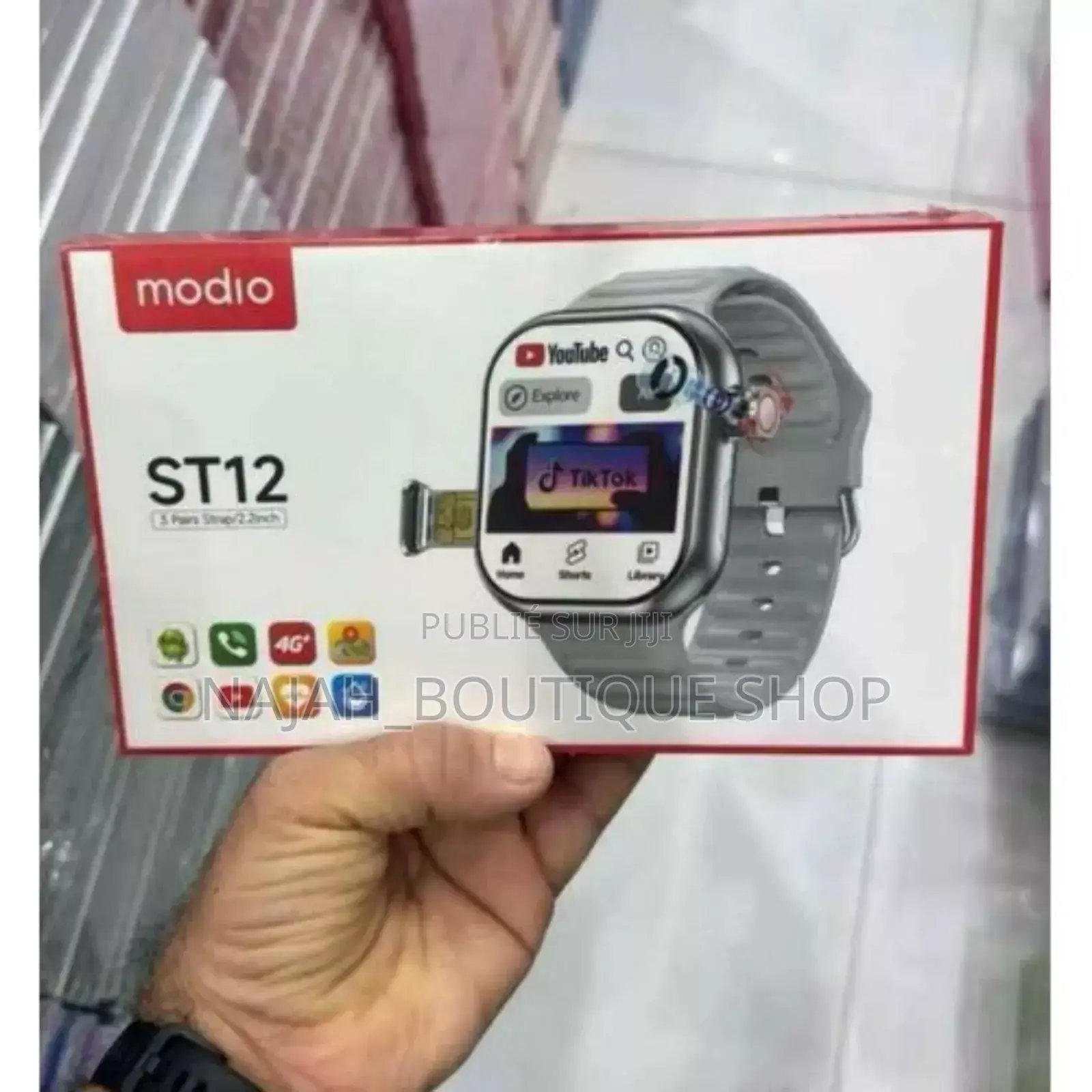 Montre Connectée A Sim St12