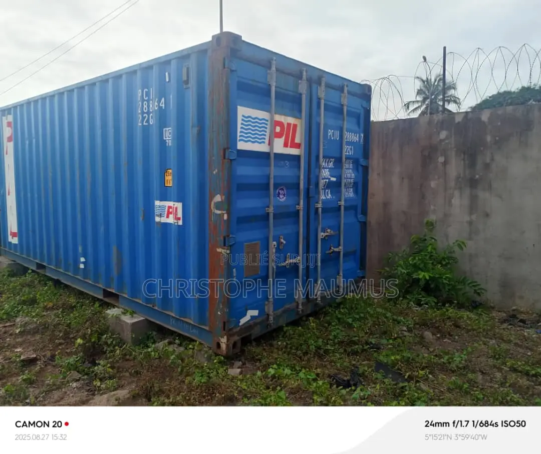 Vente Conteneur 20'dv Dernier Voyage