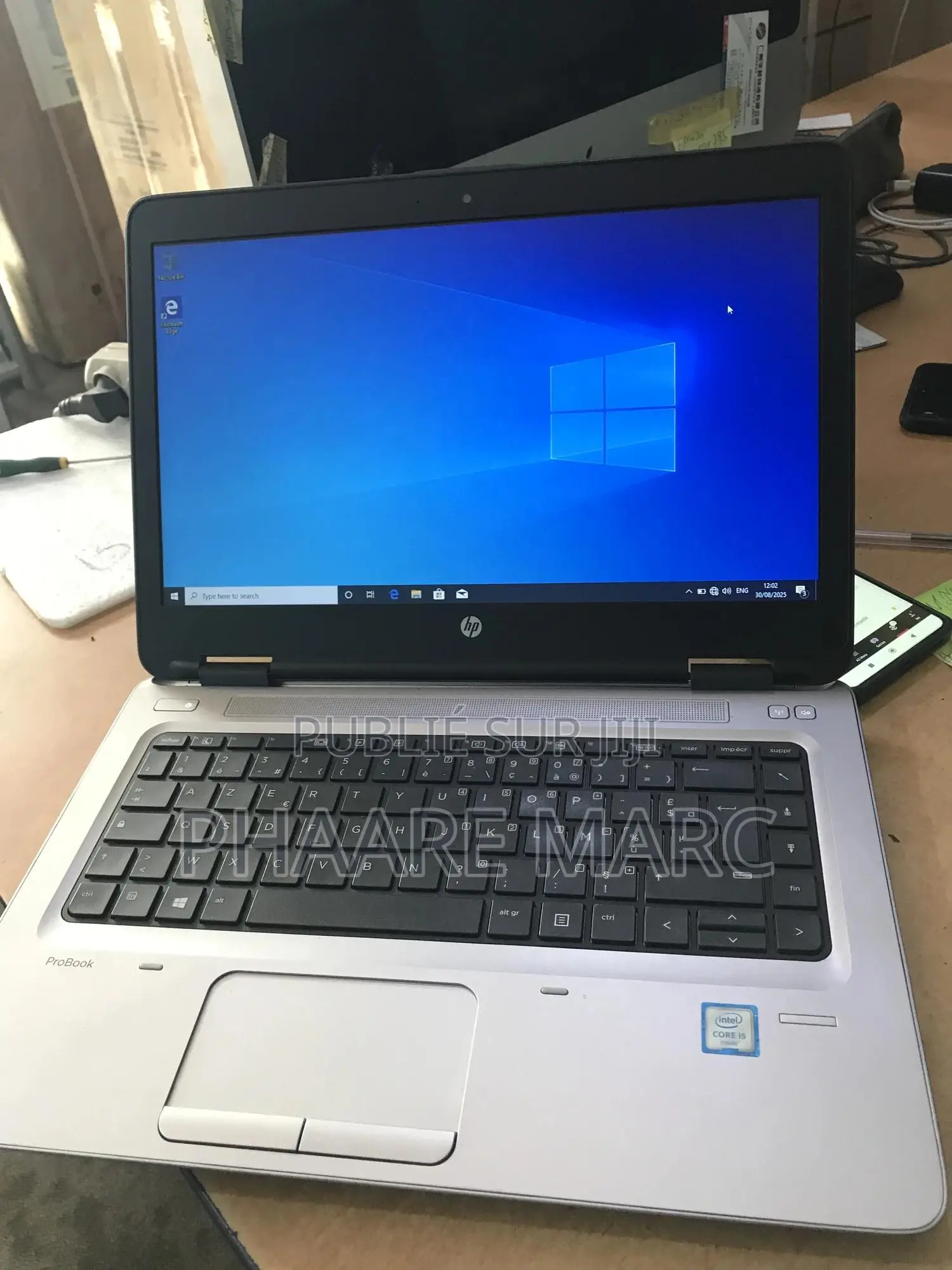Ordinateur Portable HP ProBook 640 G2 8GB Intel Core I5 SSD 256GB