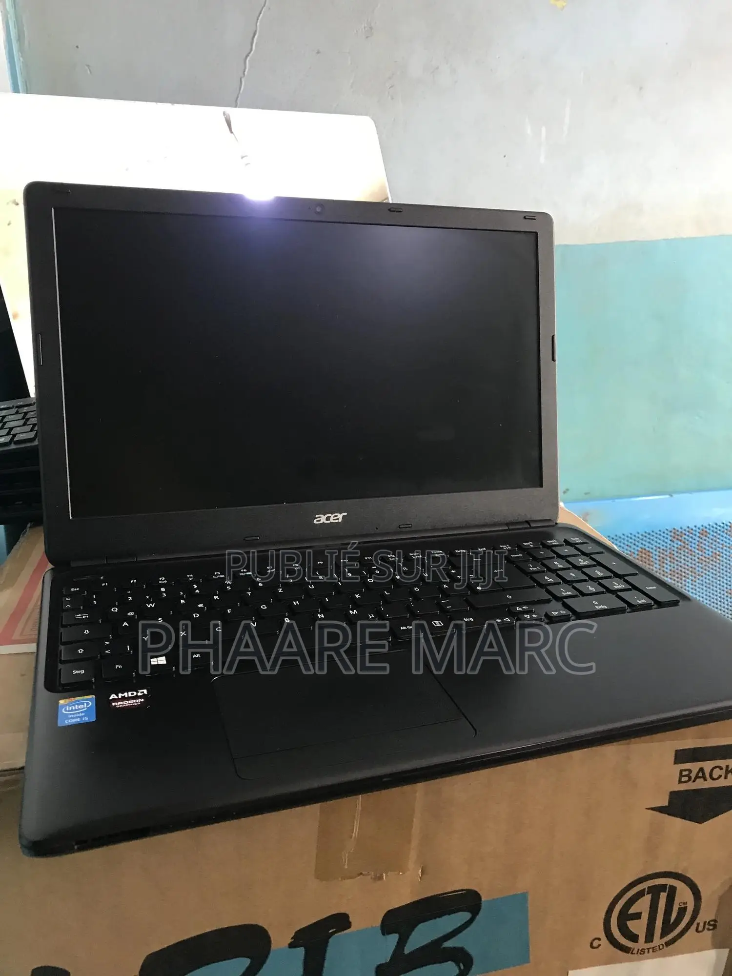Ordinateur Portable Acer 8GB Intel Core I5 HDD 500GB