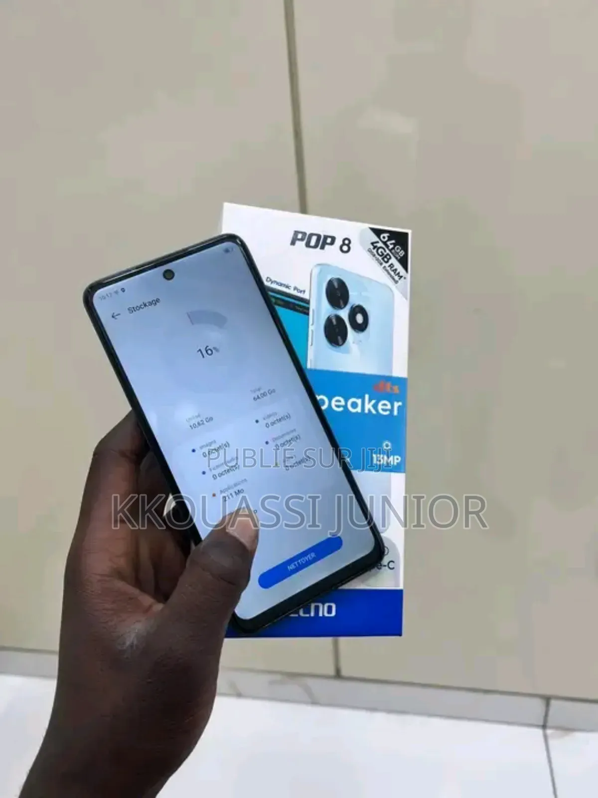 Nouveau Tecno Pop 8 128 GB Autre