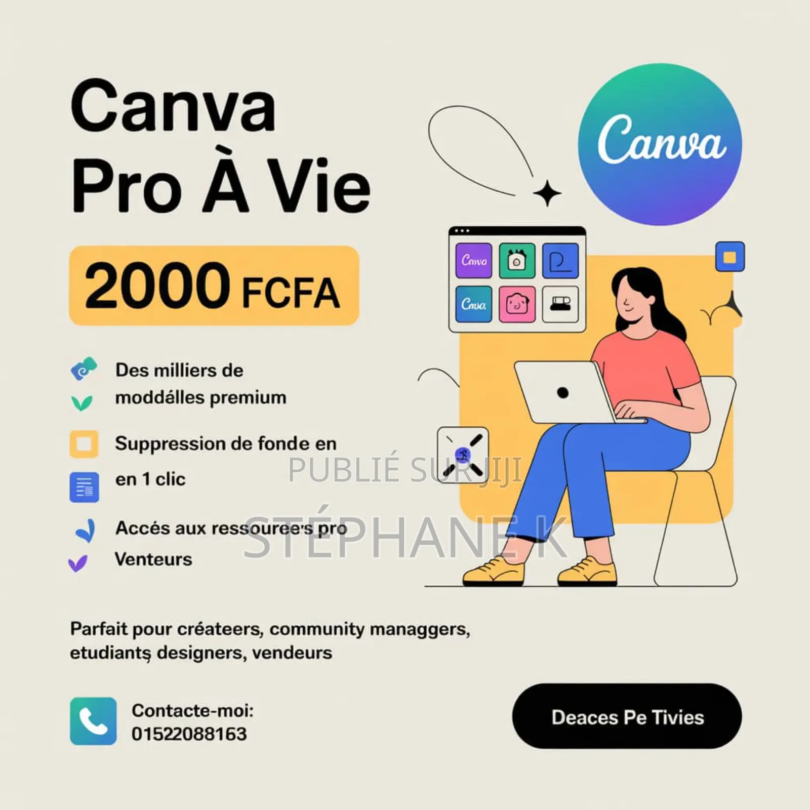 Canva Pro À Vie