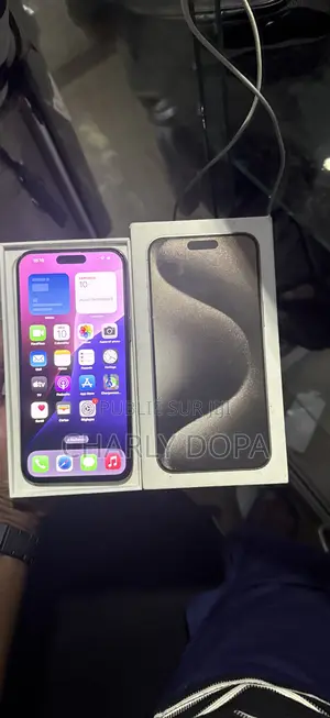 Apple iPhone 15 Pro Max 256 GB Argenté