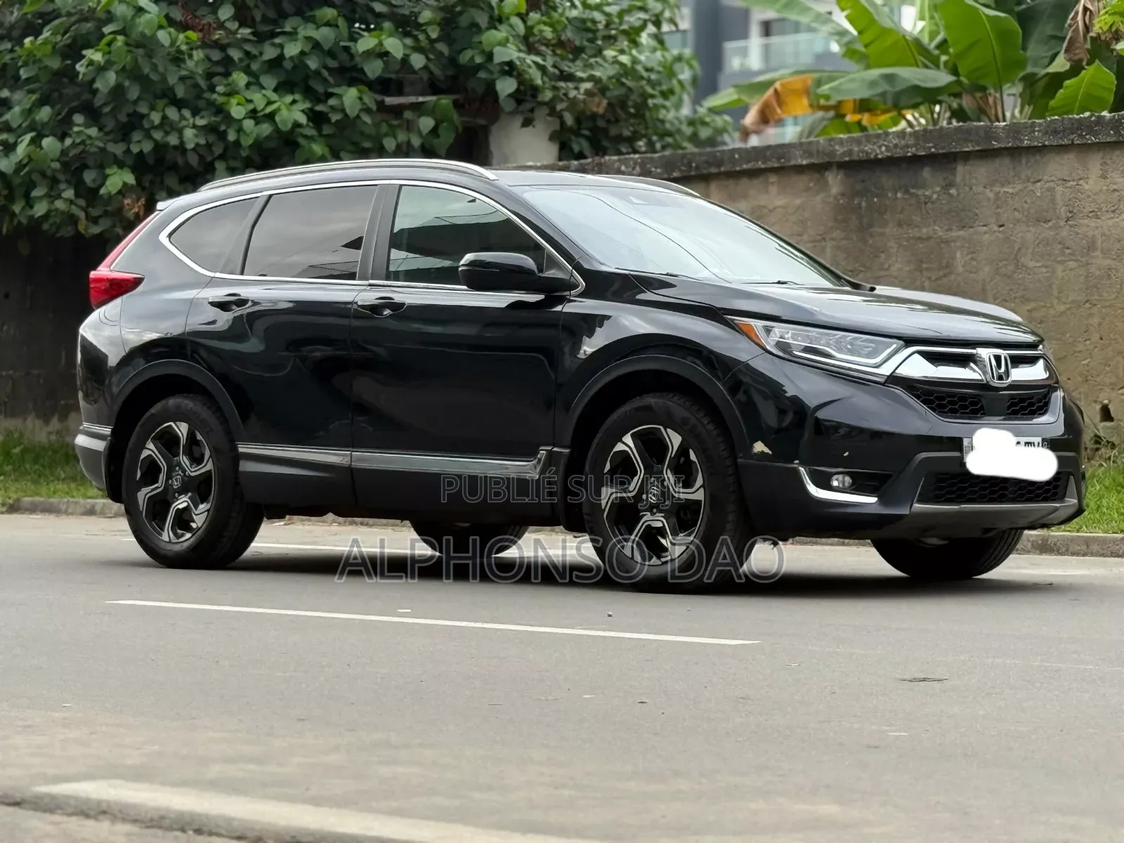 Honda CR-V EX AWD 2018 Black