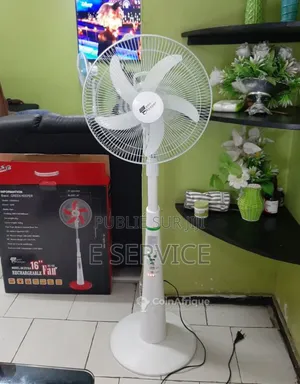 Ventilateur Rechargeable Sur Pied