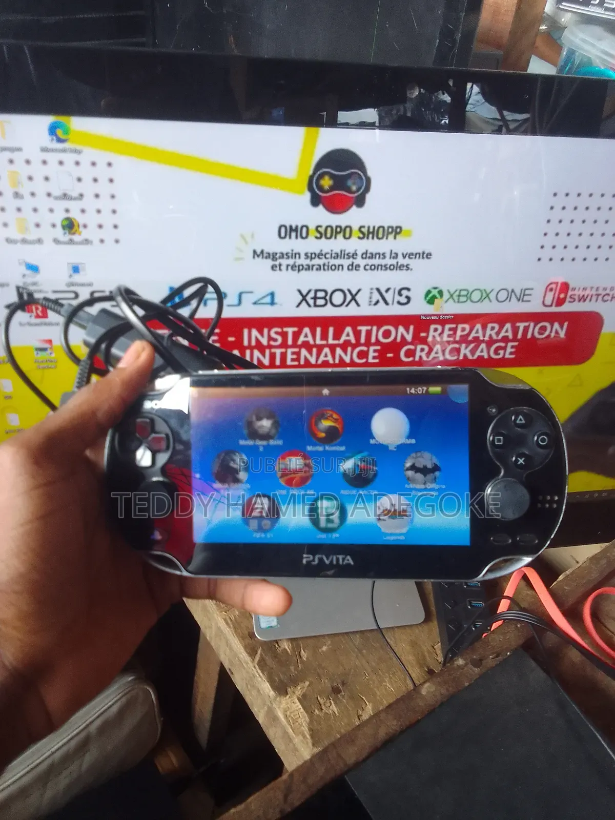 Ps Vita Craqué Avec 21 Jeux Installer.