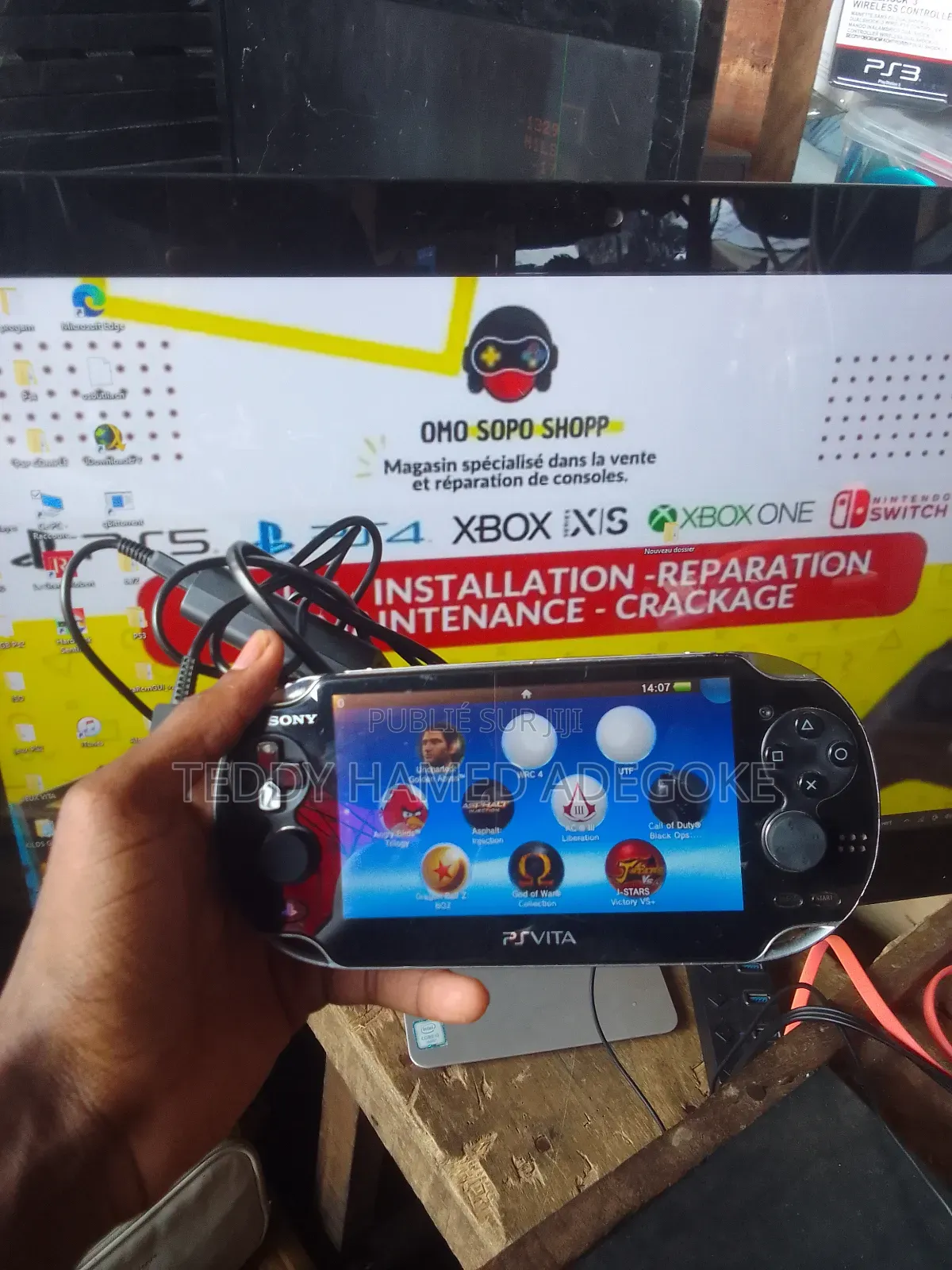 Ps Vita Craqué Avec 21 Jeux Installer.