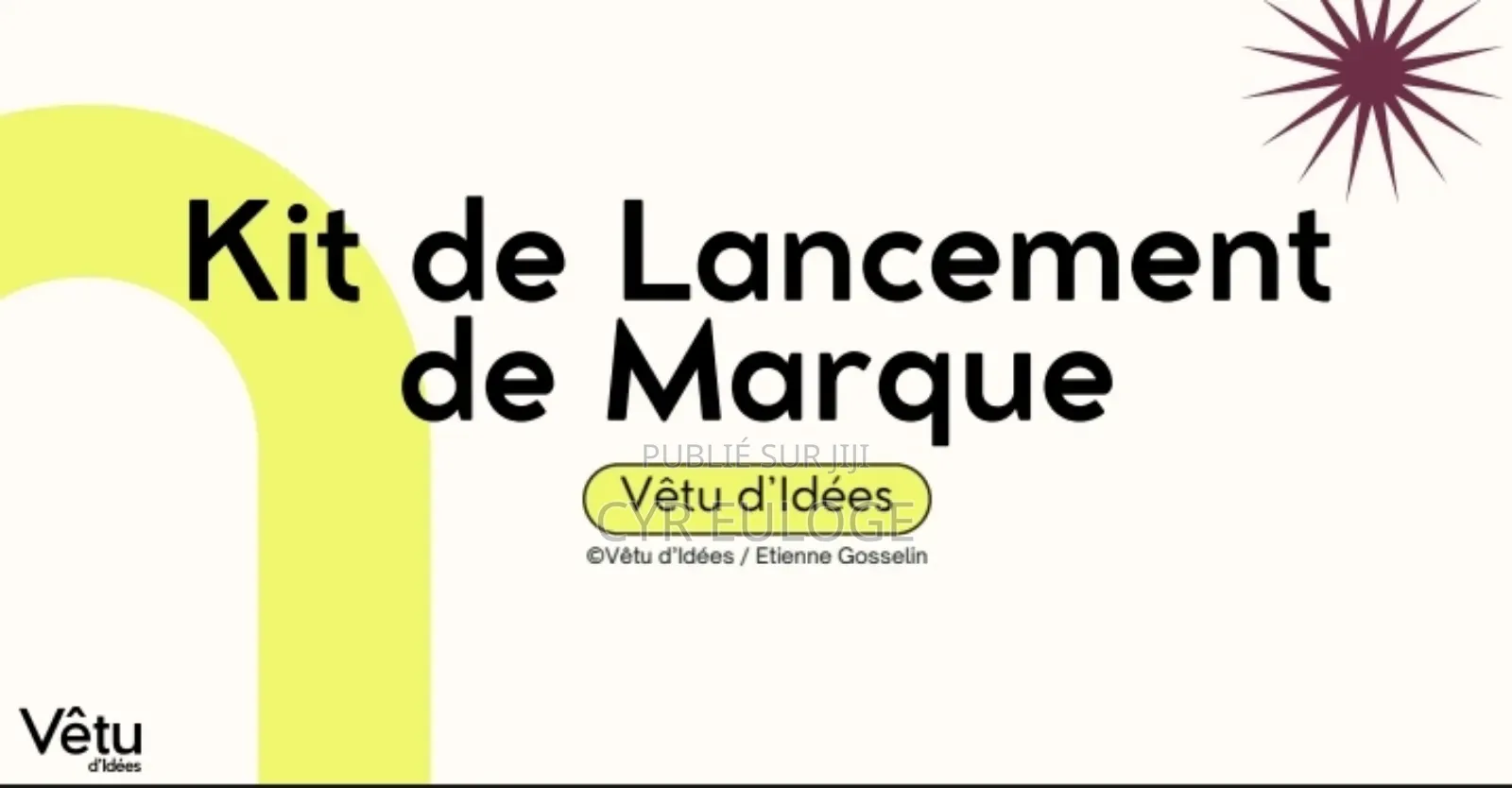 Kit De Formation De Création De Marque De Vêtements