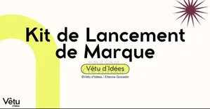 Kit De Formation De Création De Marque De Vêtements