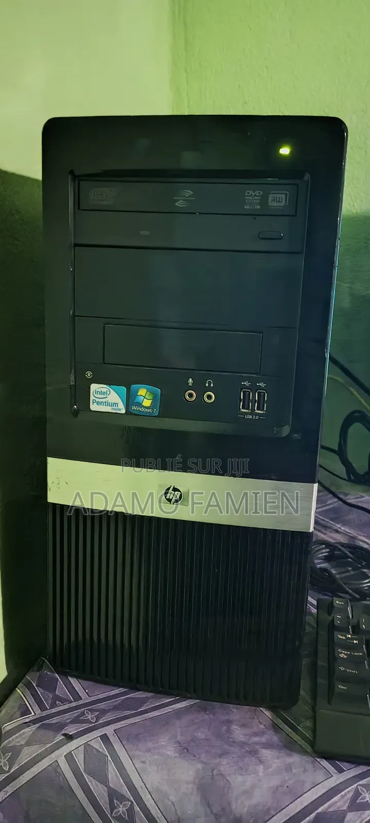 Ordinateur De Bureau HP 2GB Intel Pentium HDD 250GB