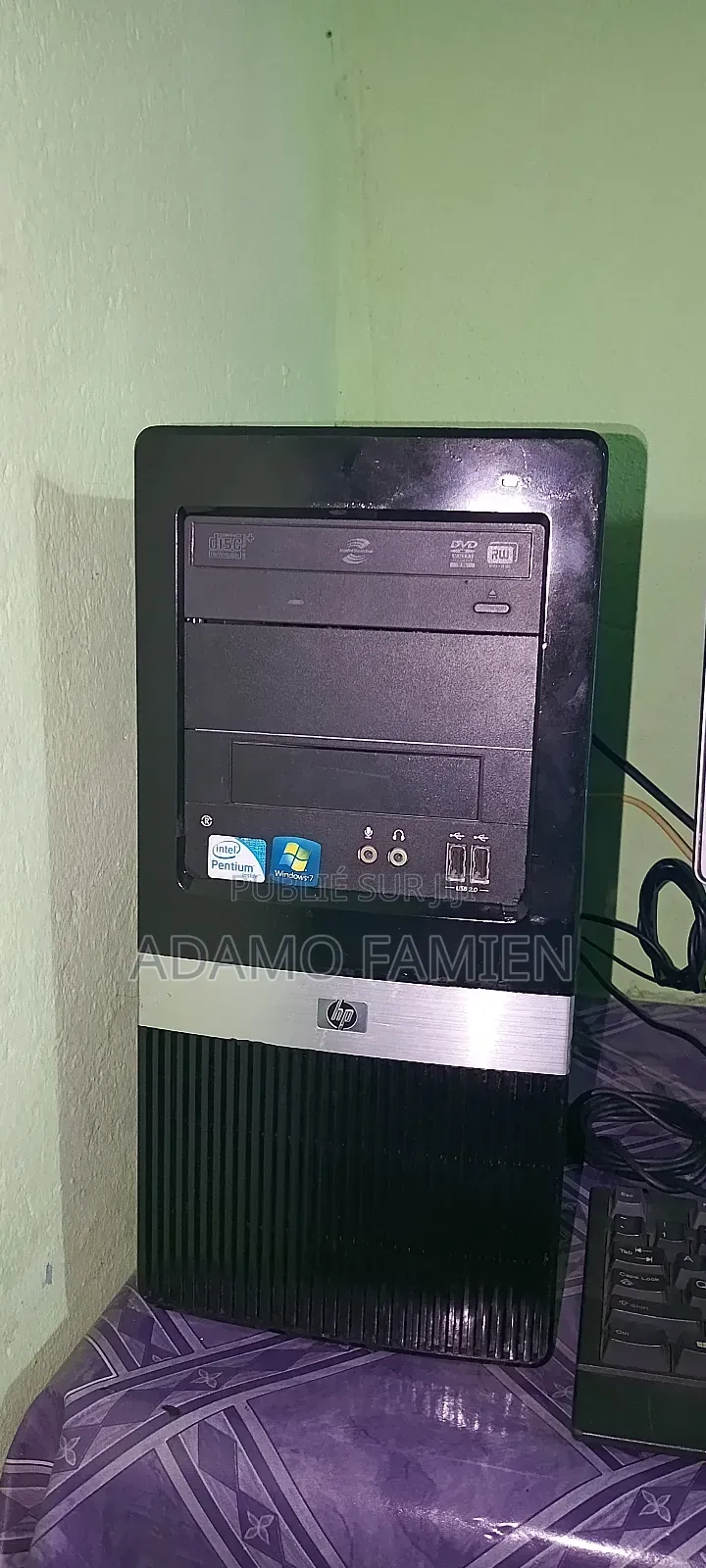 Ordinateur De Bureau HP 2GB Intel Pentium HDD 250GB